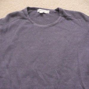 men's vintage c klein crew neck sweater purple xxl
